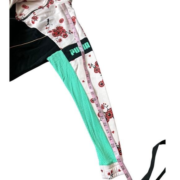 NWOT PUMA X Sue Tsai Xtg Floral Track Jacket In Olivine size XS fits XS or Small - Picture 10 of 12